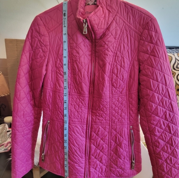 Betsey Johnson Pink Quilted Jacket 💓 - Picture 5 of 10